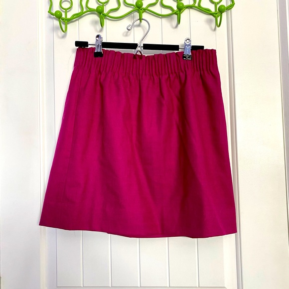 J. Crew berry mini skirt - Picture 1 of 3